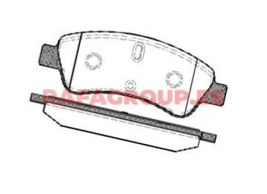 RG6537/1 - Pastillas de freno